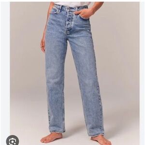 Abercrombie The Dad High Rise Jeans Size 25/0